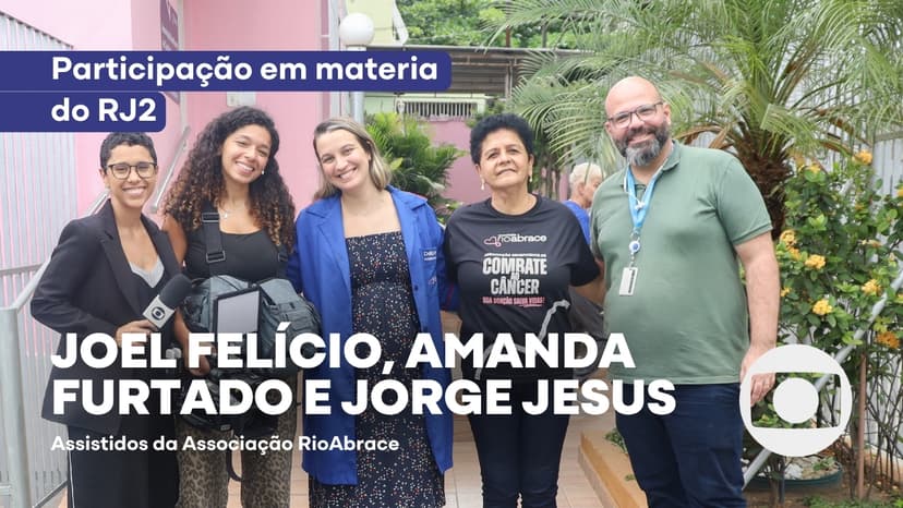 Joel, Amanda e Jorge